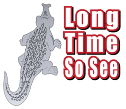 The Dandy Crocodile sticker #9380834