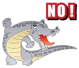 The Dandy Crocodile sticker #9380840