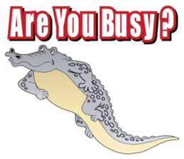 The Dandy Crocodile sticker #9380841