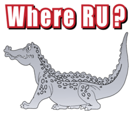 The Dandy Crocodile sticker #9380843