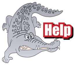 The Dandy Crocodile sticker #9380844