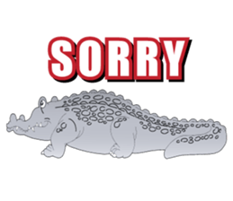 The Dandy Crocodile sticker #9380845