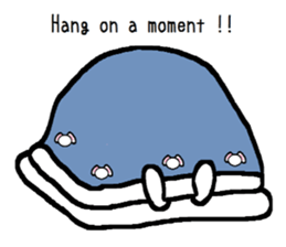 Winter of lop-eared rabbit TAREMIN ! sticker #9381343