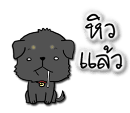 Mali - The Thai Black Dog sticker #9381413