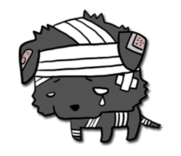 Mali - The Thai Black Dog sticker #9381435