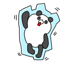 The smile of panda sticker #9381947