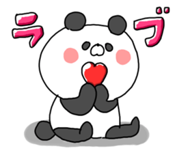 The smile of panda sticker #9381960