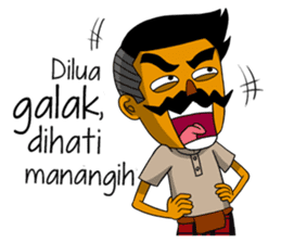 Minang Gombal sticker #9382429