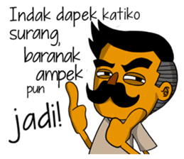 Minang Gombal sticker #9382430