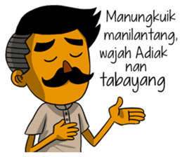 Minang Gombal sticker #9382439