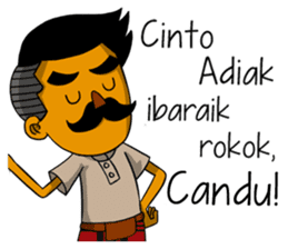 Minang Gombal sticker #9382441