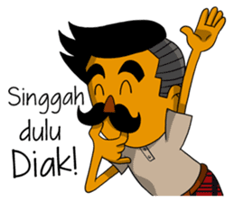 Minang Gombal sticker #9382443