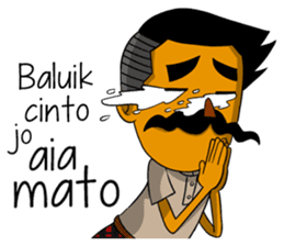 Minang Gombal sticker #9382444