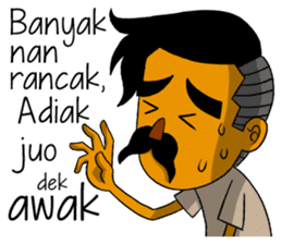 Minang Gombal sticker #9382454