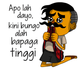 Minang Gombal sticker #9382461