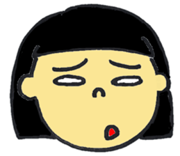 Bobbed daughter of word stickers sticker #9382823