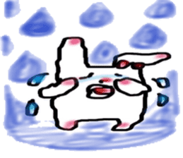 ribbonrabbit sticker #9383025