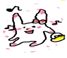 ribbonrabbit sticker #9383027