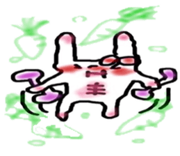 ribbonrabbit sticker #9383030