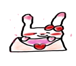 ribbonrabbit sticker #9383032