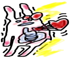 ribbonrabbit sticker #9383036