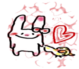 ribbonrabbit sticker #9383038