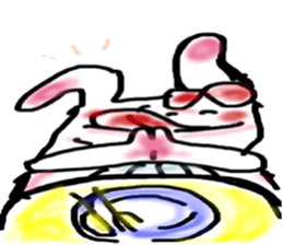 ribbonrabbit sticker #9383045