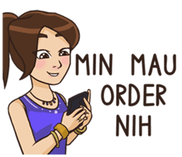 Sista and Mimin Online Shop sticker #9383208