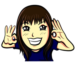 Smiling Happy Noguchi sticker #9384238