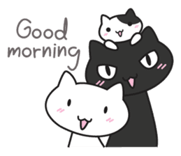 2 Meow Family sticker #9385704