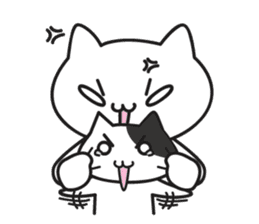 2 Meow Family sticker #9385726