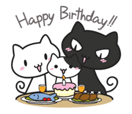 2 Meow Family sticker #9385742