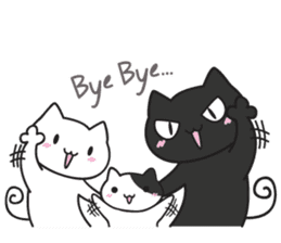 2 Meow Family sticker #9385743