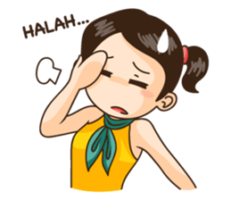 Annoying Girl Sticker 3 sticker #9385890