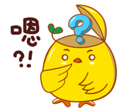Chick Baby ! Happy-Go-Lucky sticker #9386200
