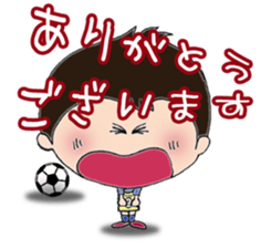 I love soccer boy2 sticker #9386230