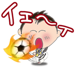 I love soccer boy2 sticker #9386235