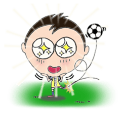 I love soccer boy2 sticker #9386246