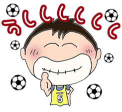 I love soccer boy2 sticker #9386247