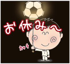 I love soccer boy2 sticker #9386261