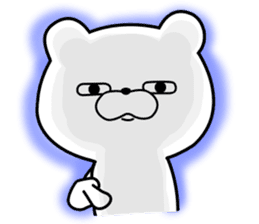 User friendly good mood bear sticker #9386288