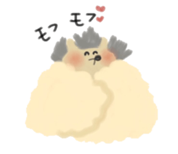 The hedgehog which is wrapped sticker #9386345