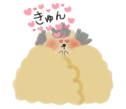 The hedgehog which is wrapped sticker #9386362