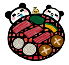 Panta and Panmi 3 (Food series) sticker #9386398