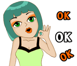 I am a Playful girl sticker #9386521