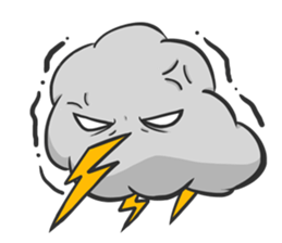 Life is struggle - good weather sticker #9386994