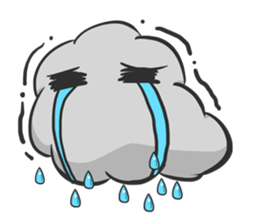 Life is struggle - good weather sticker #9386995