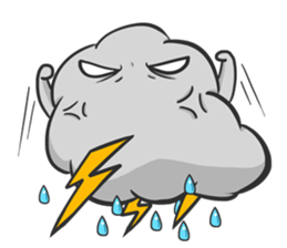 Life is struggle - good weather sticker #9386997