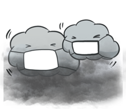 Life is struggle - good weather sticker #9387012