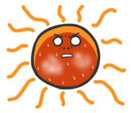 Life is struggle - good weather sticker #9387023